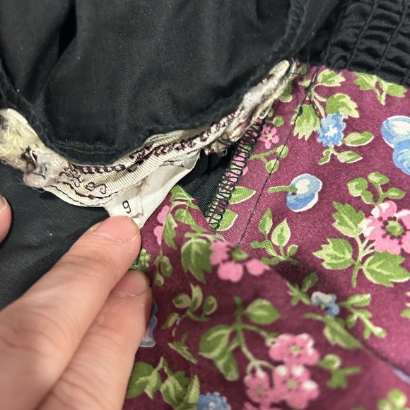 Young Edwardian by Arpeja bohemian💥1970s VTG midi black Dress size Small - Picture 7 of 8